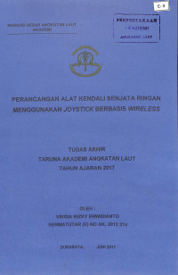 Perancangan Alat Kendali Senjata Ringan Menggunakan Joystick Berbasis Wireless