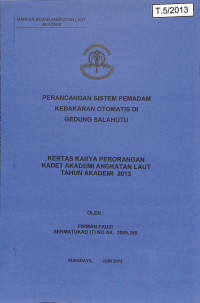 Perancangan Sistem Pemadam Kebakaran Otomatis di Gedung Salahutu