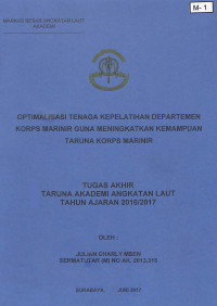 Image of Optimalisasi Tenaga Kepelatihan Departemen Korps Marinir Guna Meningkatkan Kemampuan Taruna Korps Marinir