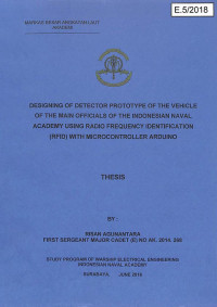 Designing Of Detector Prototype Of The Vehicle Of The Main Officials Of The Indonesian Naval Academy Using Radio Frequency Identification (RFID) With Microcontroller Arduino