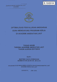 Optimalisasi Penyaluran Anggaran Guna Mendukung Program Kerja di Akademi Angkatan Laut