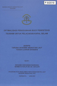 Optimalisasi Penggunaan Buoy Pendeteksi Tsunami Untuk Pelacakan Kapal Selam