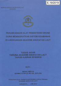 Perancangan Alat Pendeteksi Drone Guna Meningkatkan Sistem Keamanan di Lingkungan Akademi Angkatan Laut