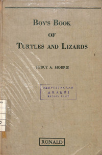 Boy's Book of Turtles and Lizards