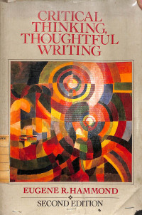 Image of Critical Thinking Thoughtful Writing