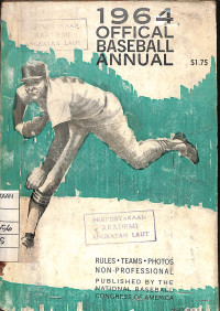 Image of 1964 Official Baseball Annual