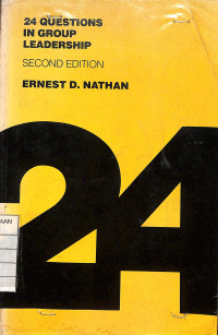 Image of 24 Questions In Group Leadership - Second Edition