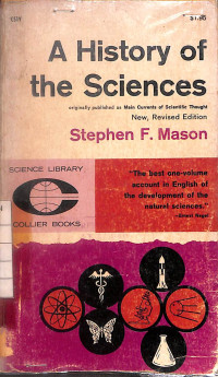 A History of the Sciences - New Revised Edition