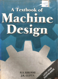 A Textbook of Machine Design