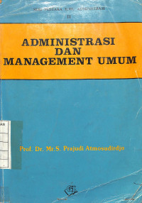 Administrasi dan Management Umum