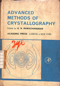 Advanced Methods of Crystallography