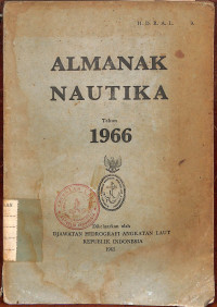 Almanak Nautika Tahun 1966