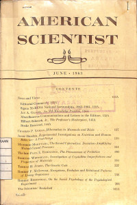 American Scientist - June 1963