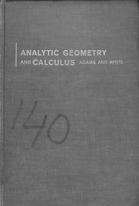 Analytic Geometry and Calculus