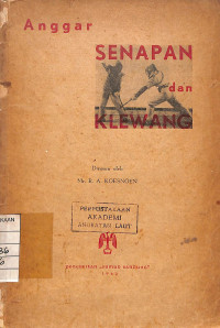 Anggar Senapan dan Klewang