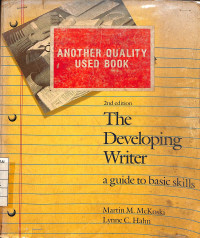 Image of Another Quality Used Book - 2nd edition - The Developing Writer a guide to basic skills