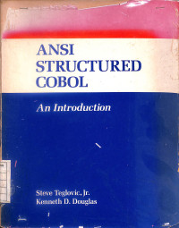 ANSI Structured COBOL : An Introduction