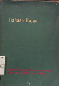 Bahasa Bajau