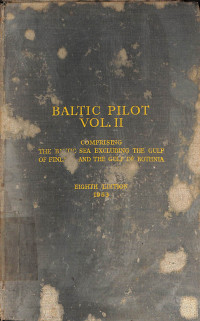 Baltic Pilot Vol. II