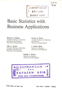 Basic Statistics with Business Applications