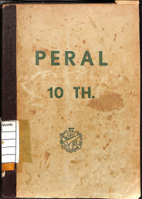 Buku Peringatan Dasa Warsa : PERAL