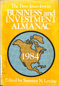 Business and Investment Almanac 1984