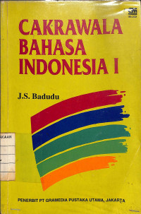 Cakrawala Bahasa Indonesia I