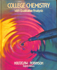 College Chemistry With Qualitative Analysis