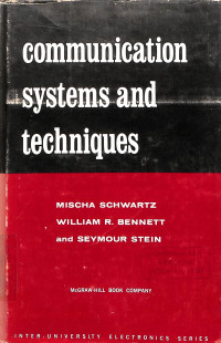 Communication Systems and Techniques