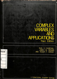 Complex Variables and Applications