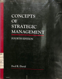 Image of Concepts Of Strategic Management - Fourth Edition
