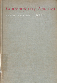 Contemporary America Third Edition Wish