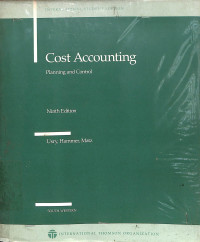 Cost Accounting Planning and Control - Ninth Edition