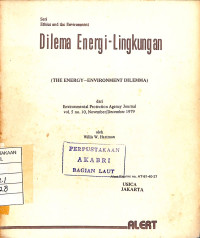 Dilema Energi-Lingkungan