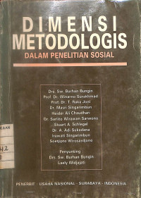 Dimensi Metodologis Dalam Penelitian Sosial