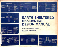 Earth Sheltered Residential Design Manual