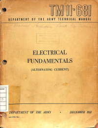 Electrical Fundametals (Direct Current)