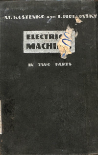 Electrical Machines in Two Parts