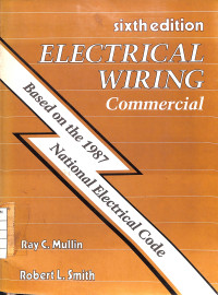 Electrical Wiring : Commercial - Sixth Edition