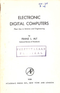 Electronic Digital Computers