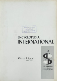 Encyclopedia International - 10 Jerusalem Lindbergh