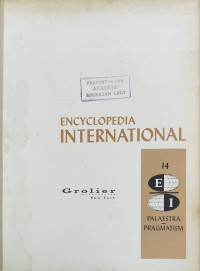 Encyclopedia International - 14 Palaestra Pragmatism