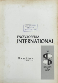 Encyclopedia International - 16 Rowson Sofia