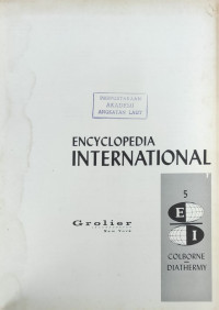 Encyclopedia International - 5 Colborne Diathermy