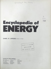 Encyclopedia of Energy