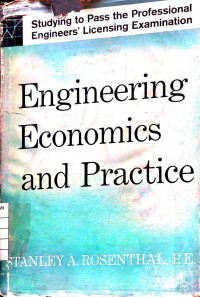 Engineering Economics and Practice