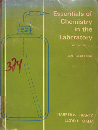 Essentials of Chemistry in the Laboratory Second Edition
