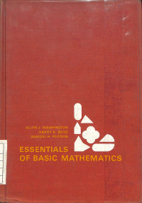 Essentials of Basic Mathematics