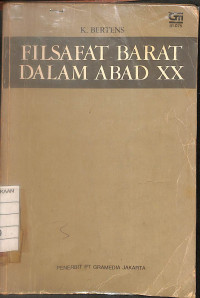 Image of Filsafat Barat Dalam Abad XX , Jilid 1