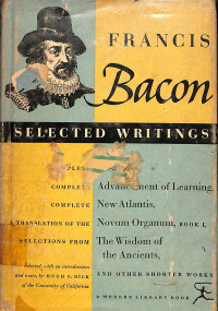 Francis Bacon Selected Writings